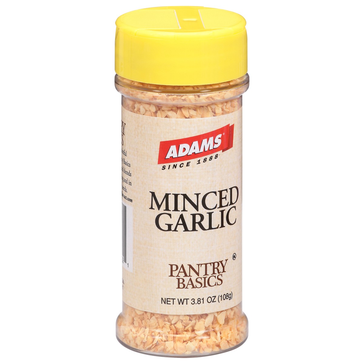 slide 2 of 11, Adams Pantry Basics Minced Garlic 3.81 oz, 3.81 oz