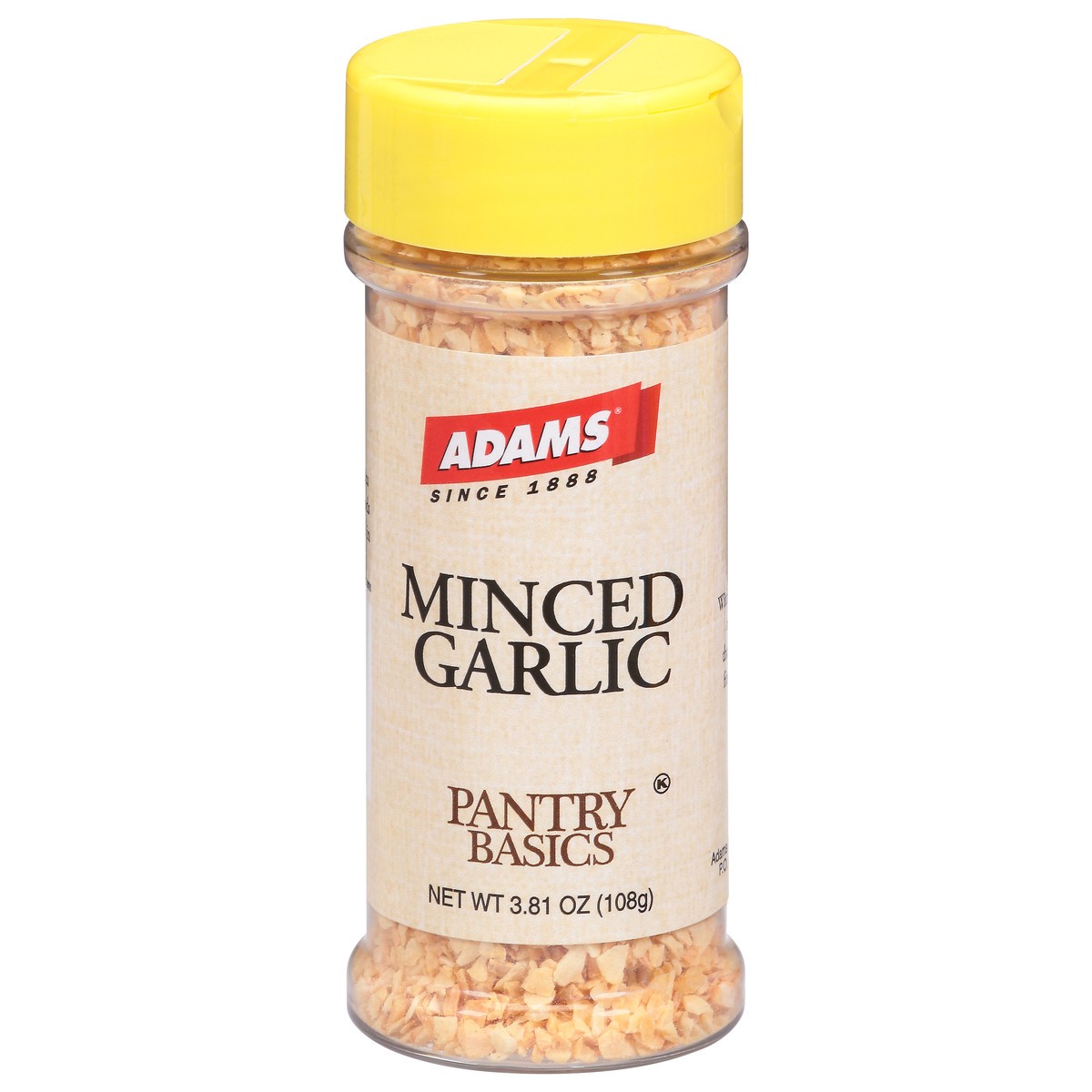 slide 8 of 11, Adams Pantry Basics Minced Garlic 3.81 oz, 3.81 oz