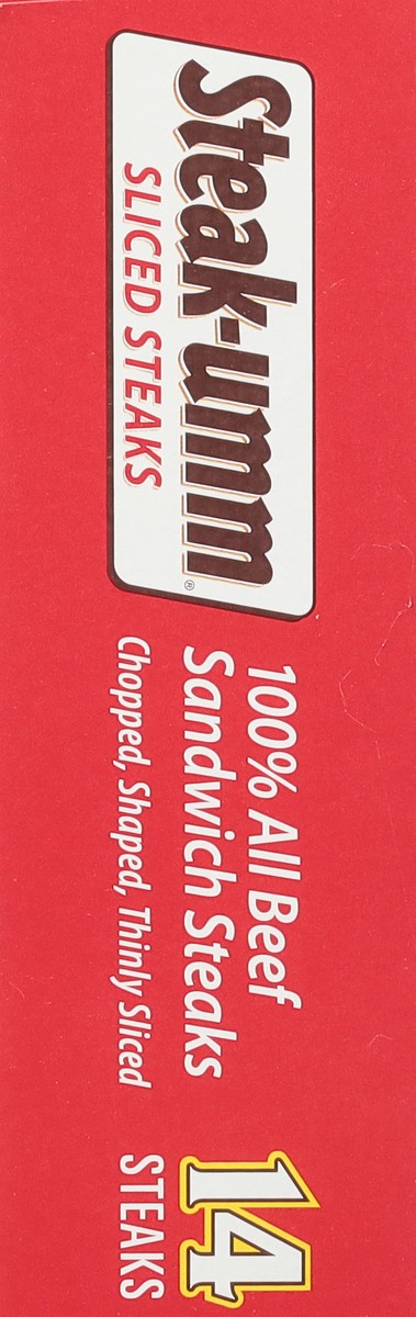 slide 7 of 13, Steak-umm Sliced Steaks 14 Each, 14 ct
