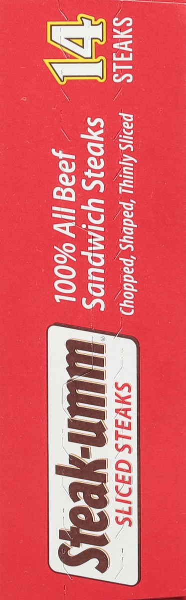 slide 6 of 13, Steak-umm Sliced Steaks 14 Each, 14 ct