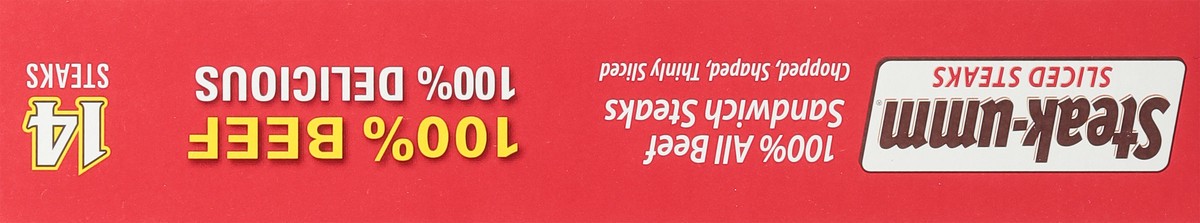 slide 10 of 13, Steak-umm Sliced Steaks 14 Each, 14 ct