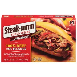 Steak-umm Sliced Steaks 14 Each
