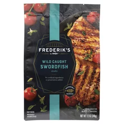 Frederiks by Meijer Wild Caught Swordfish Steaks, 12 oz
