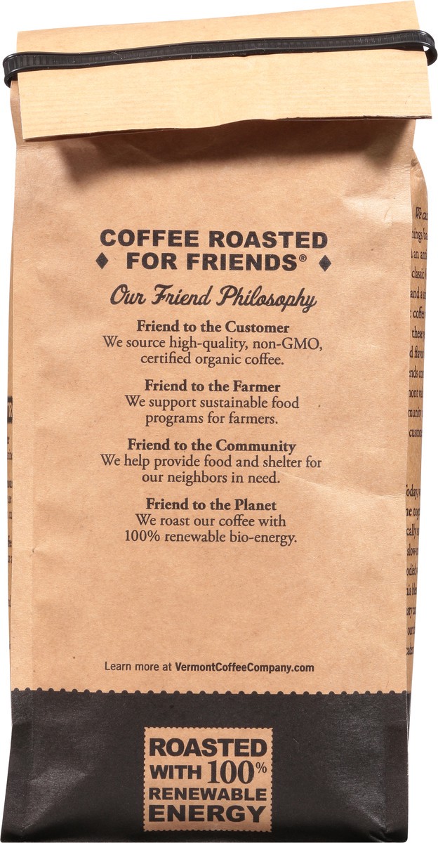 slide 10 of 12, Vermont Coffee Company Organic Dark Ground Coffee 12 oz, 12 oz