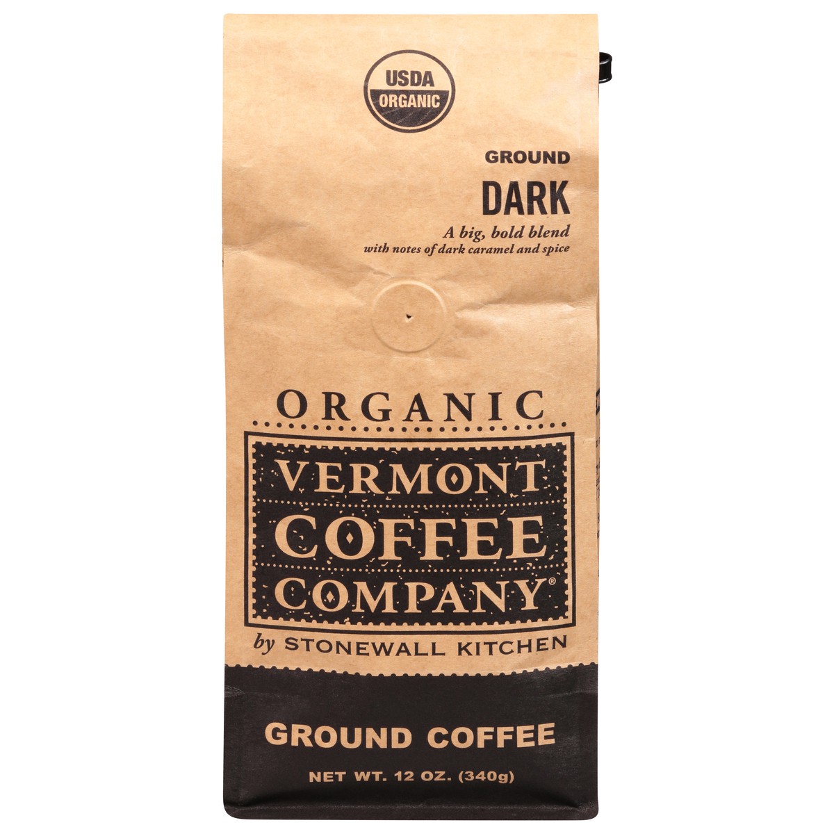 slide 4 of 12, Vermont Coffee Company Organic Dark Ground Coffee 12 oz, 12 oz