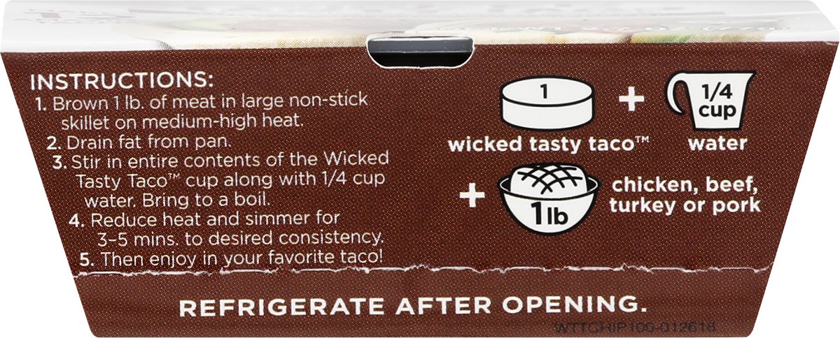 slide 4 of 9, Kitchen Accomplice Wicked Tasty Taco Slow Simmer Smokin' Chipotle Flavor Taco Sauce 2.7 oz, 