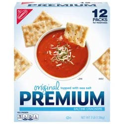Premium Original Saltine Crackers 12 ea