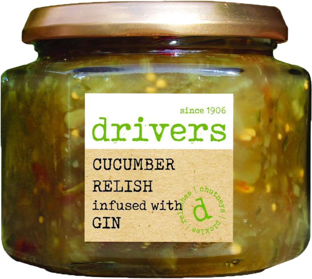 slide 1 of 1, Drivers Cucumber Relish, 12.3 oz