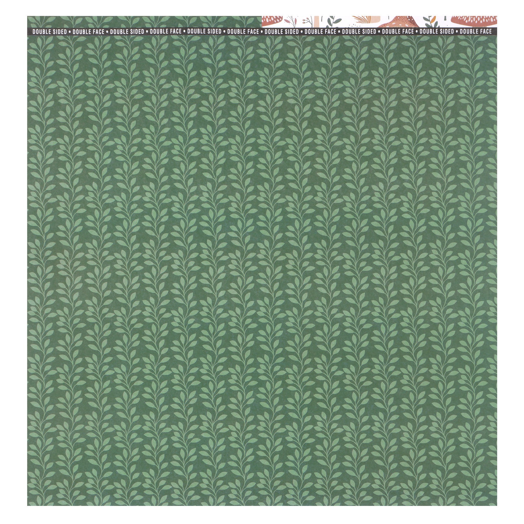 slide 2 of 2, 12" X 12" Double-Sided Orange Mushroom Cardstock Paper By Recollections, 12 in x 12 in