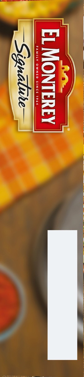 slide 12 of 12, El Monterey Signature Beef Enchiladas Family Size, 30 oz (Frozen), 30 oz