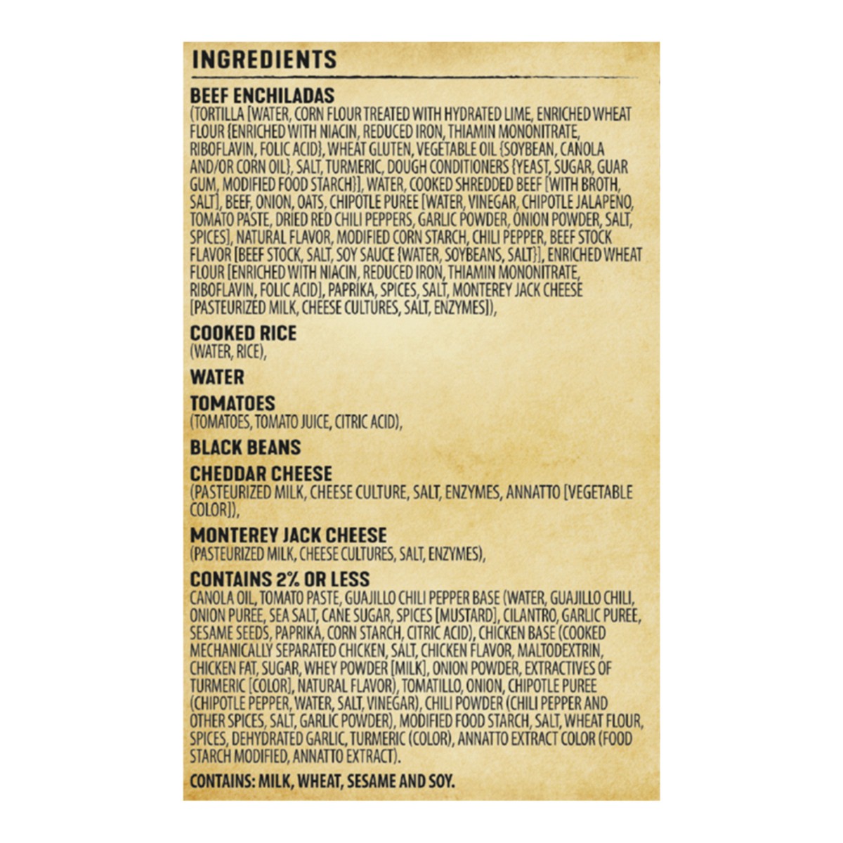 slide 10 of 12, El Monterey Signature Beef Enchiladas Family Size, 30 oz (Frozen), 30 oz