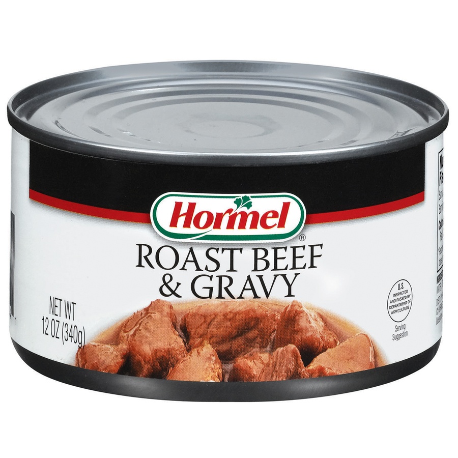 slide 1 of 1, Hormel Roast Beef & Gravy, 12 oz