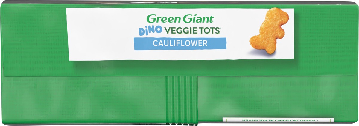 slide 8 of 9, Green Giant Dino Veggie Tots, Cauliflower, Dino, 10 oz