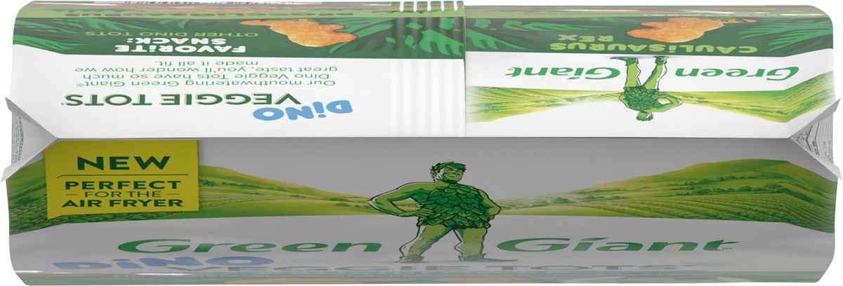 slide 7 of 9, Green Giant Dino Veggie Tots, Cauliflower, Dino, 10 oz