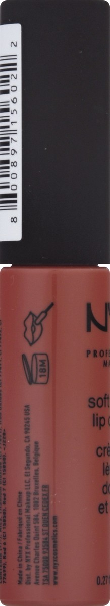 slide 11 of 11, NYX Professional Makeup Shanghai SMLC56 Soft Matte Lip Cream 0.27 oz, 0.27 oz