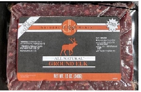 slide 1 of 1, All Natural Ground Elk, 12 oz