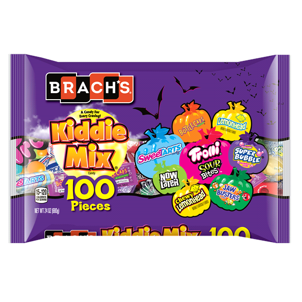 slide 1 of 6, Brach's Kiddie Mix, 100 ct; 24 oz