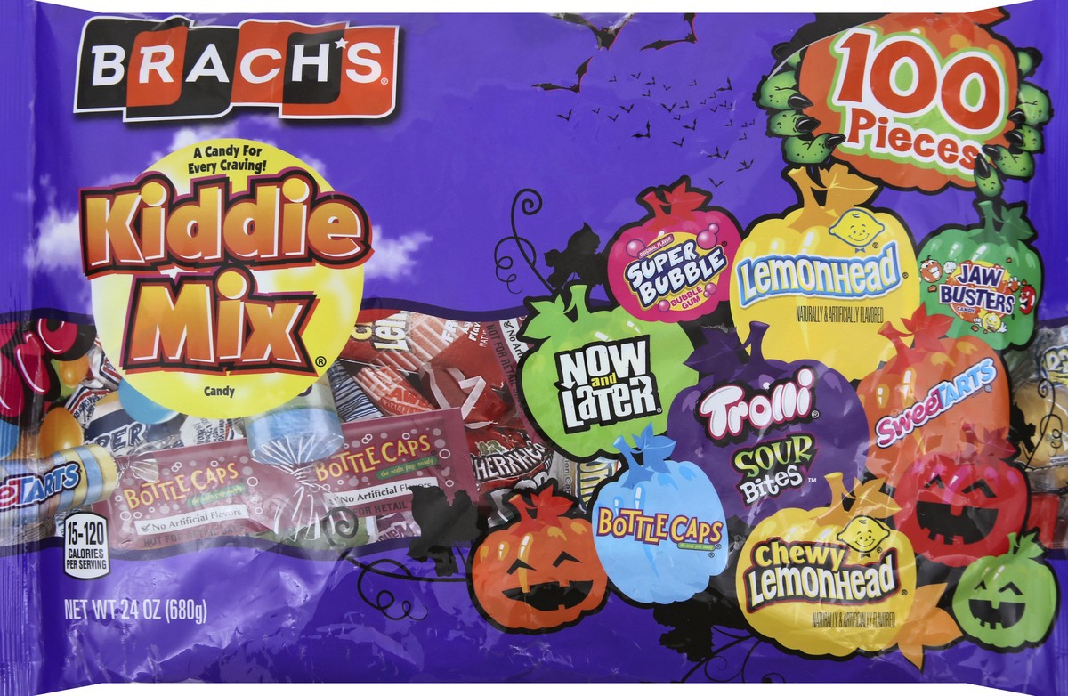 slide 5 of 6, Brach's Kiddie Mix, 100 ct; 24 oz