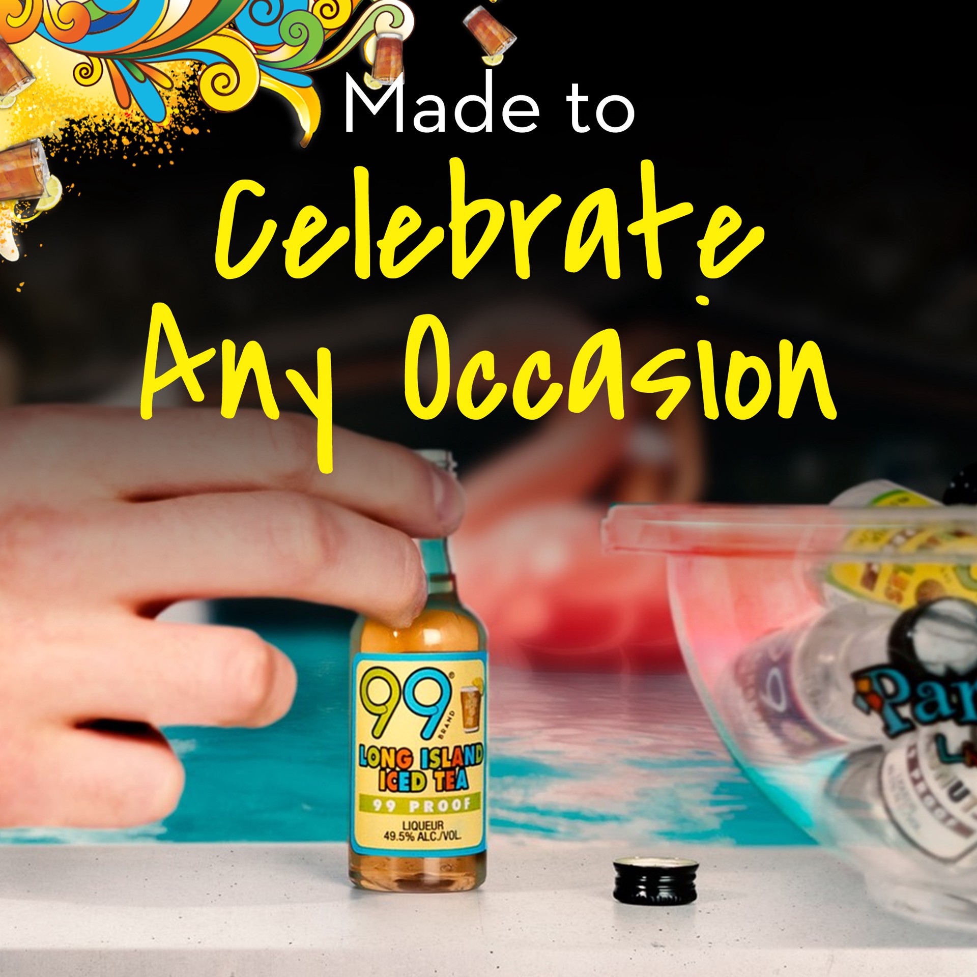 slide 4 of 5, 99 Brand -99- Long Island Iced Tea, 50 ml