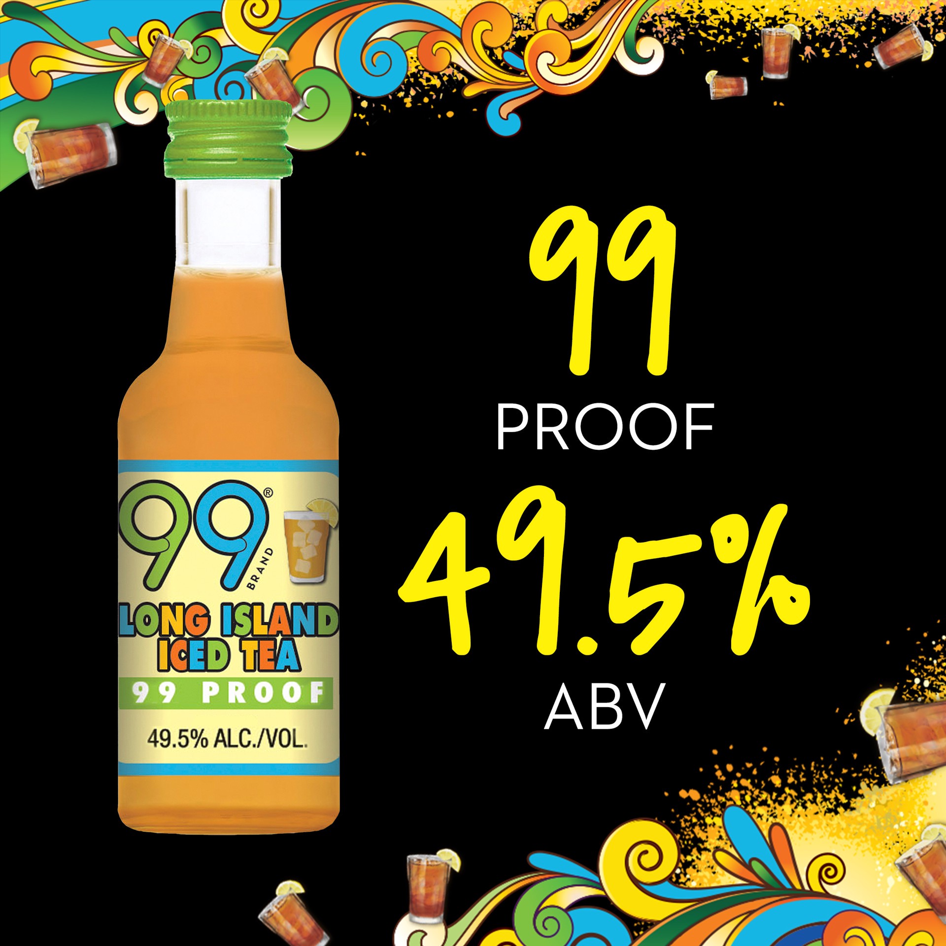 slide 3 of 5, 99 Brand -99- Long Island Iced Tea, 50 ml