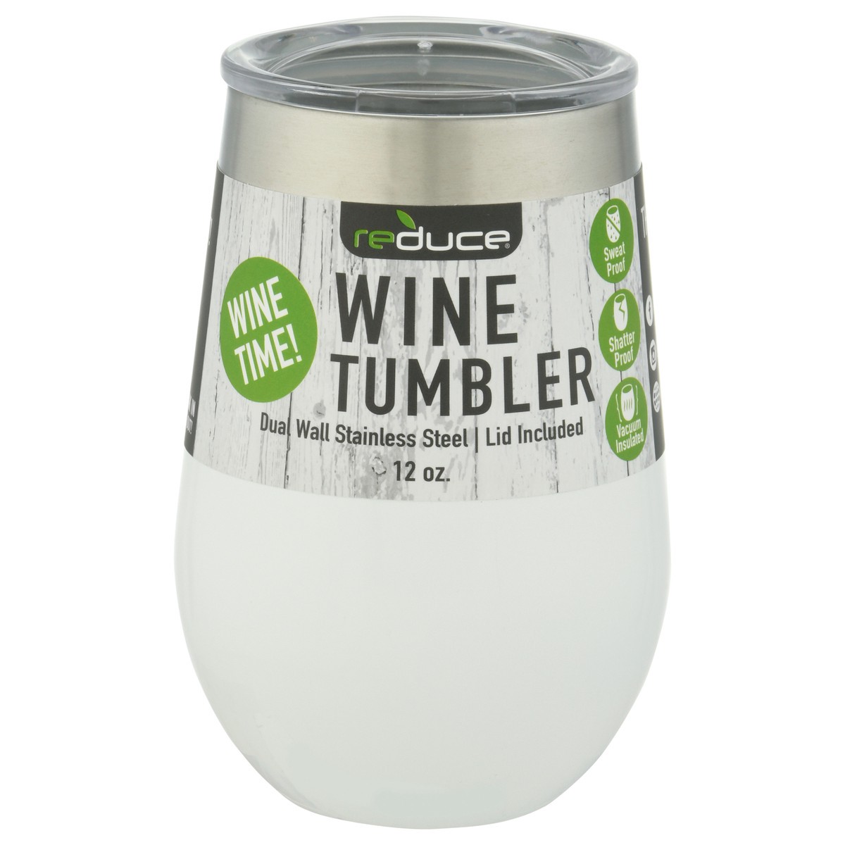 slide 1 of 9, Reduce 12 Ounce White Wine Tumbler 1 ea, 1 ct