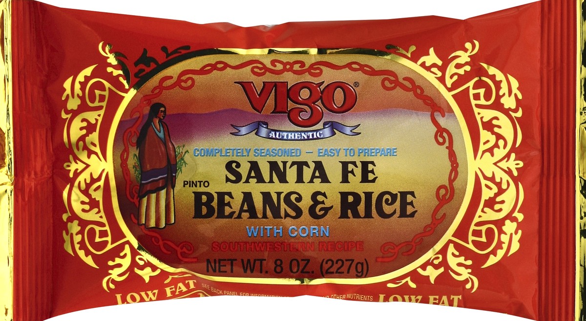 slide 5 of 5, Vigo Santa Fe Beans & Rice, 8 oz