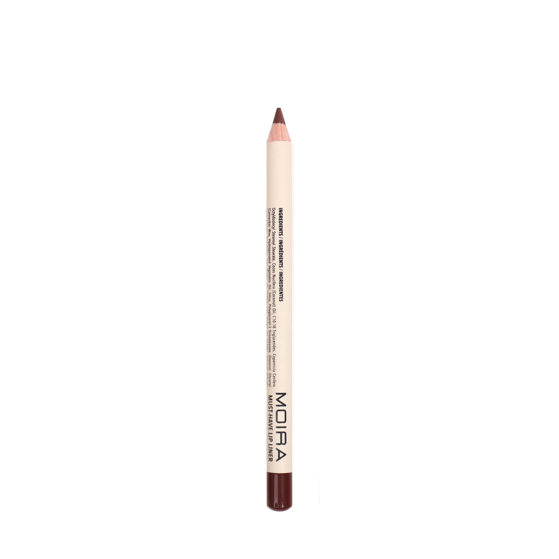 slide 1 of 1, Moira Must Have Lip Liner 008 Chocolate, 1 ct