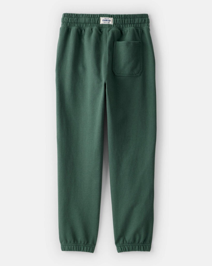 slide 3 of 3, Oshkosh Boys DayDream Fleece Active Drawstring Joggers - Green Green 5, 1 ct