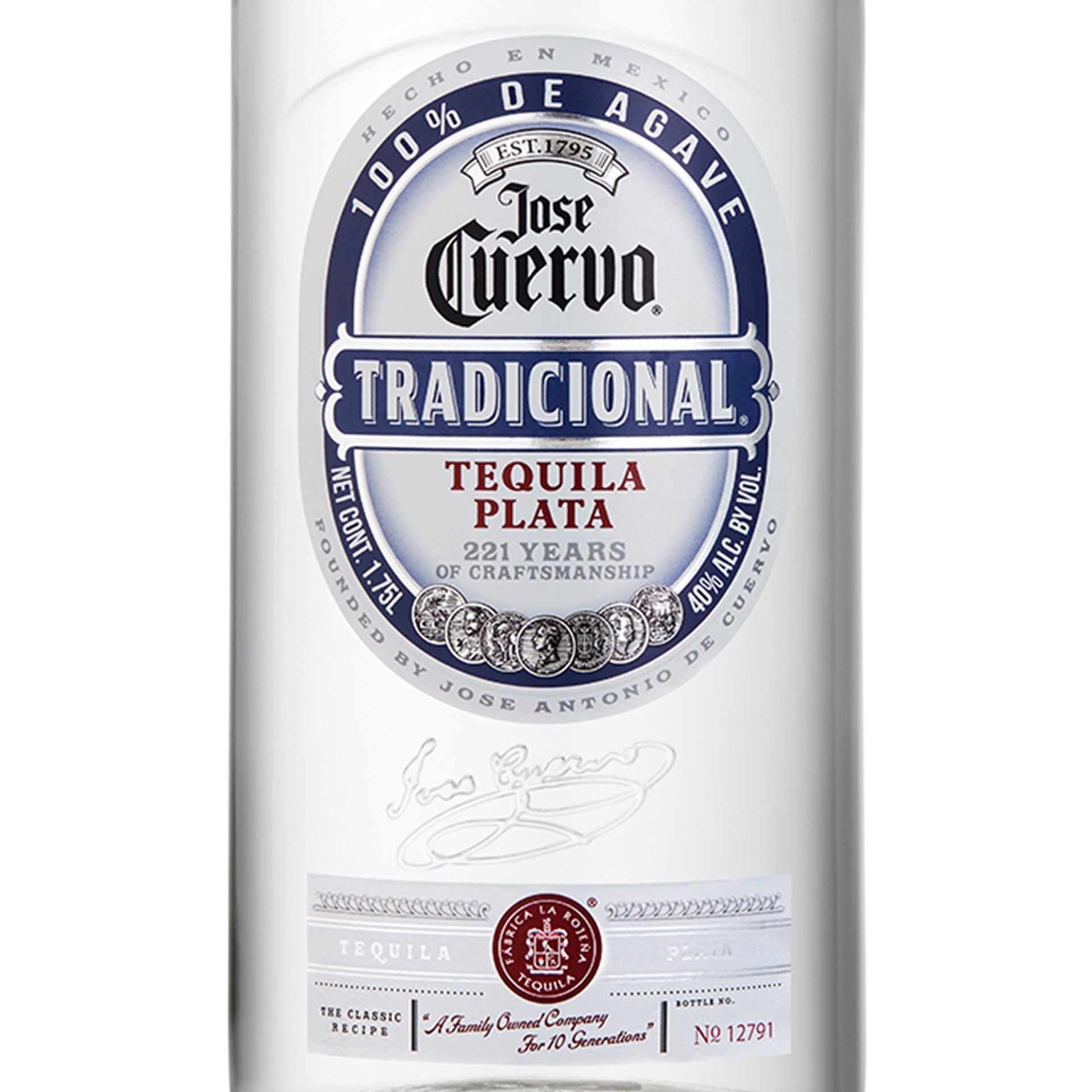 slide 4 of 5, Jose Cuervo Tradicional Blanco Tequila 80 Proof (1.75 L), 1.75 liter