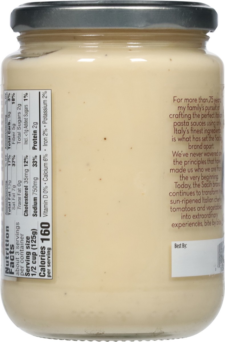 slide 5 of 9, Sacla Italia White Alfredo Pasta Sauce 14.5 oz, 14.5 oz