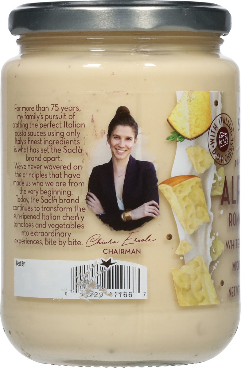 slide 7 of 9, Sacla Italia White Alfredo Pasta Sauce 14.5 oz, 14.5 oz