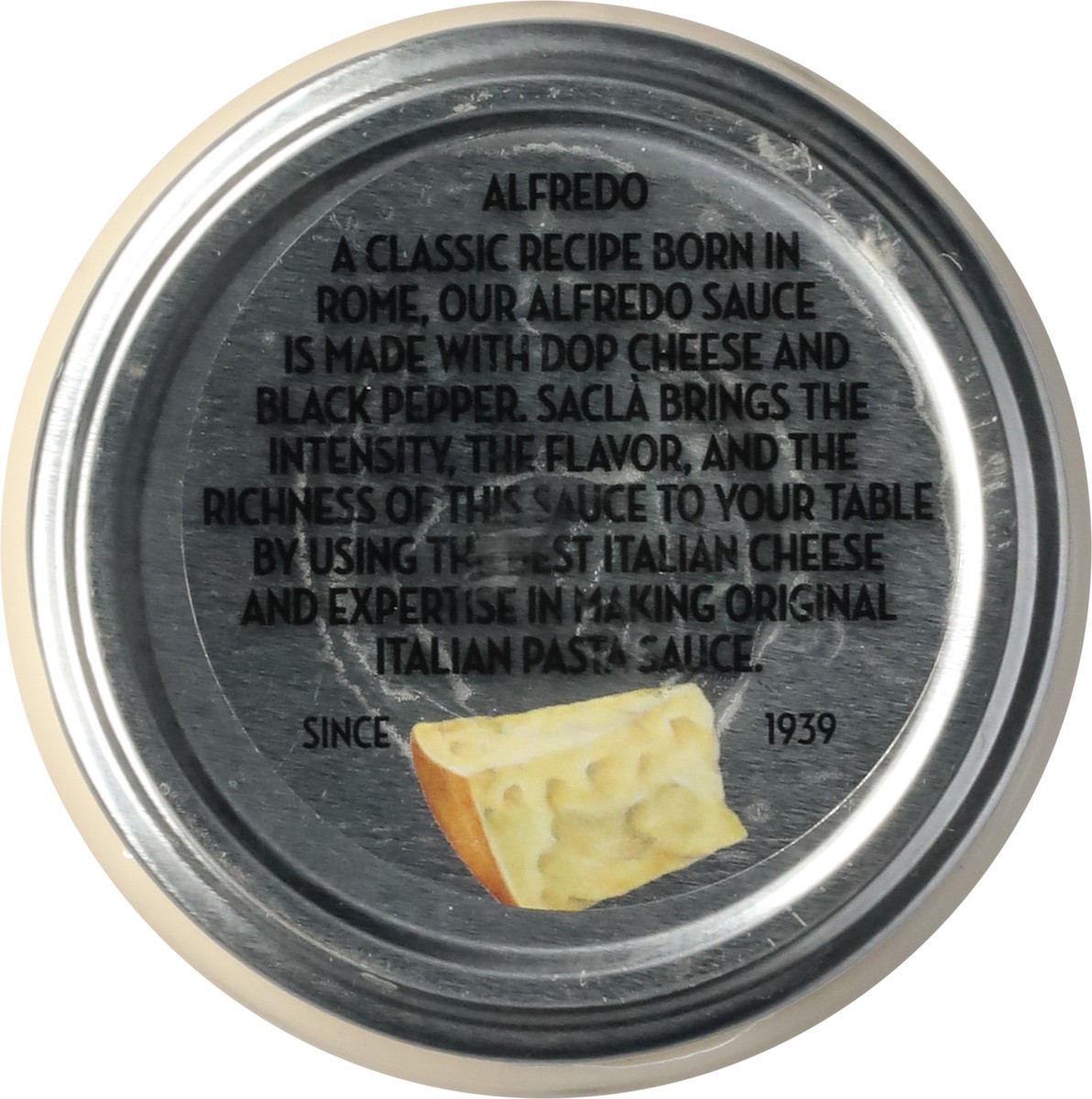 slide 9 of 9, Sacla Italia White Alfredo Pasta Sauce 14.5 oz, 14.5 oz