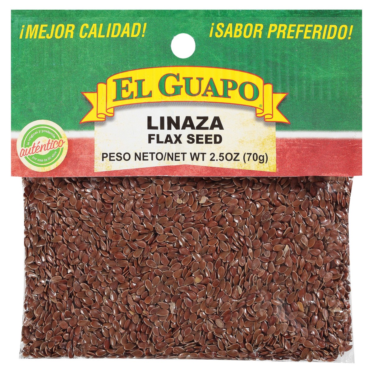 slide 1 of 7, El Guapo Flax Seed 2.5 oz. Pack, 2.5 oz