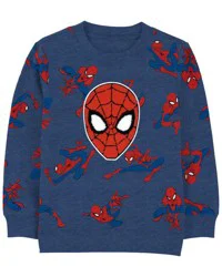 Carter's Kid Spider-Man Pullover - Navy Navy 6