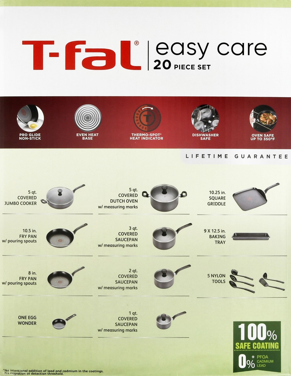 slide 5 of 9, T-fal Cookware Set 1 ea, 1 ct