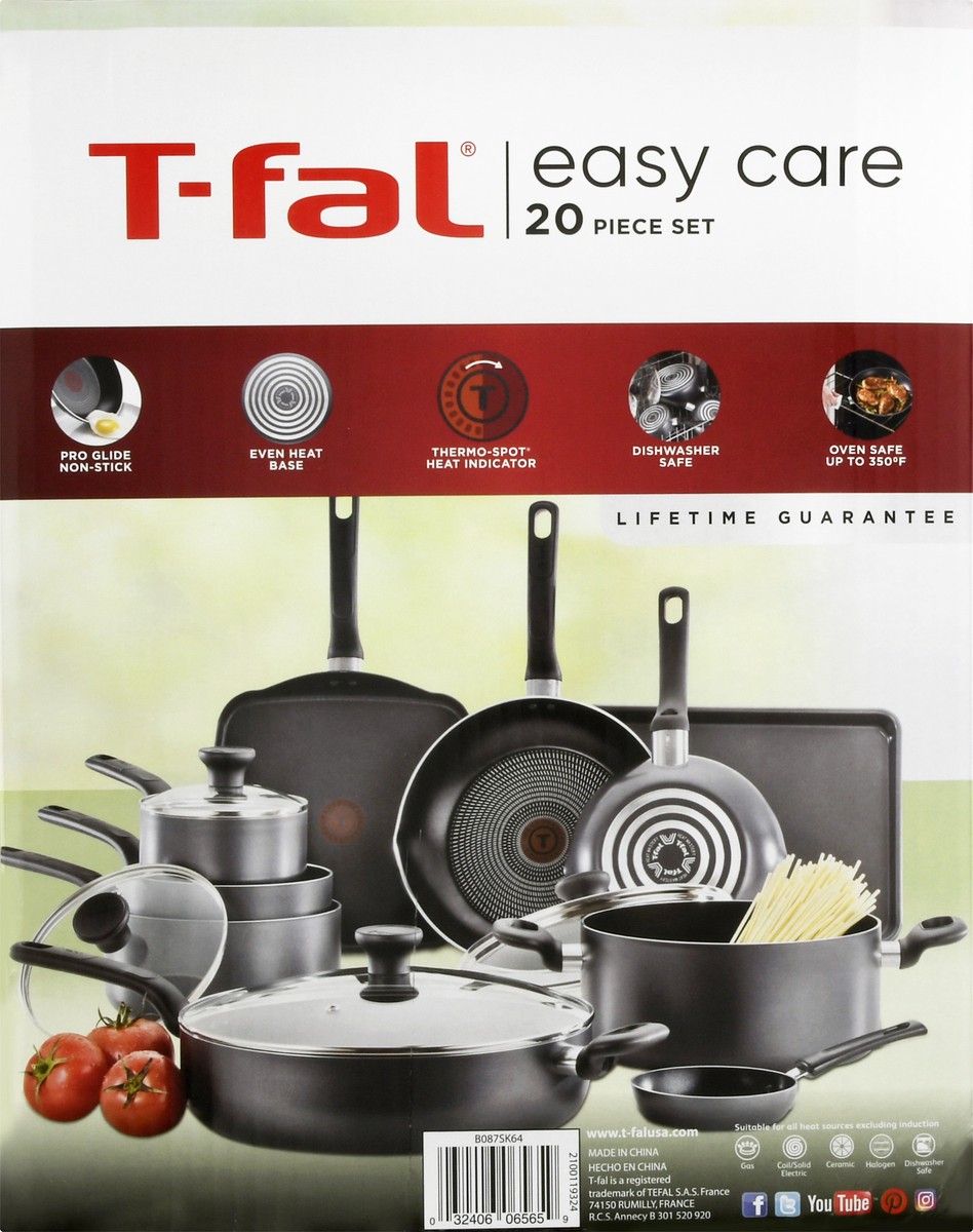 slide 3 of 9, T-fal Cookware Set 1 ea, 1 ct