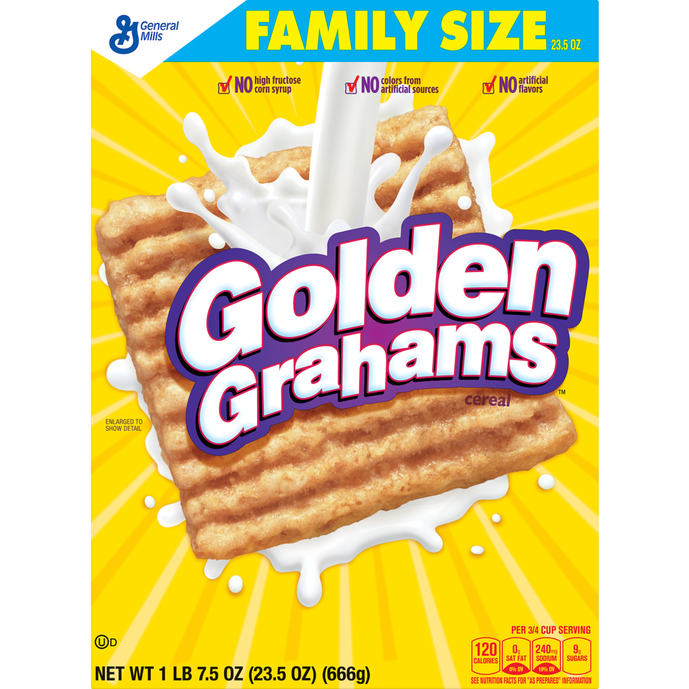 slide 1 of 1, Golden Grahams Cereal, 23.5 oz