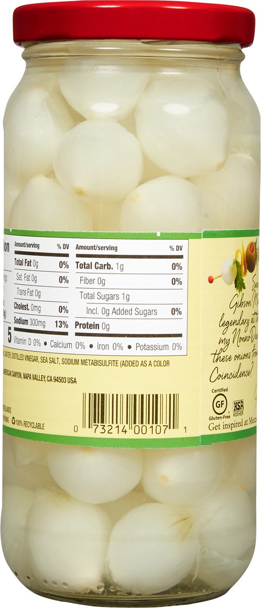 slide 11 of 11, Mezzetta Imported Cocktail Onions- 16 fl oz, 16 oz