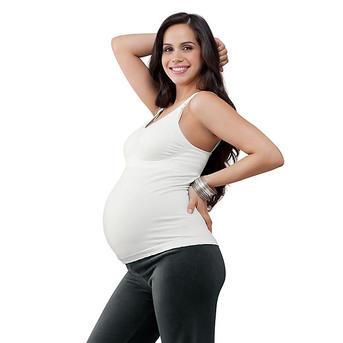 slide 2 of 7, Medela Large Maternity and Nursing Tank Top - White, 1 ct