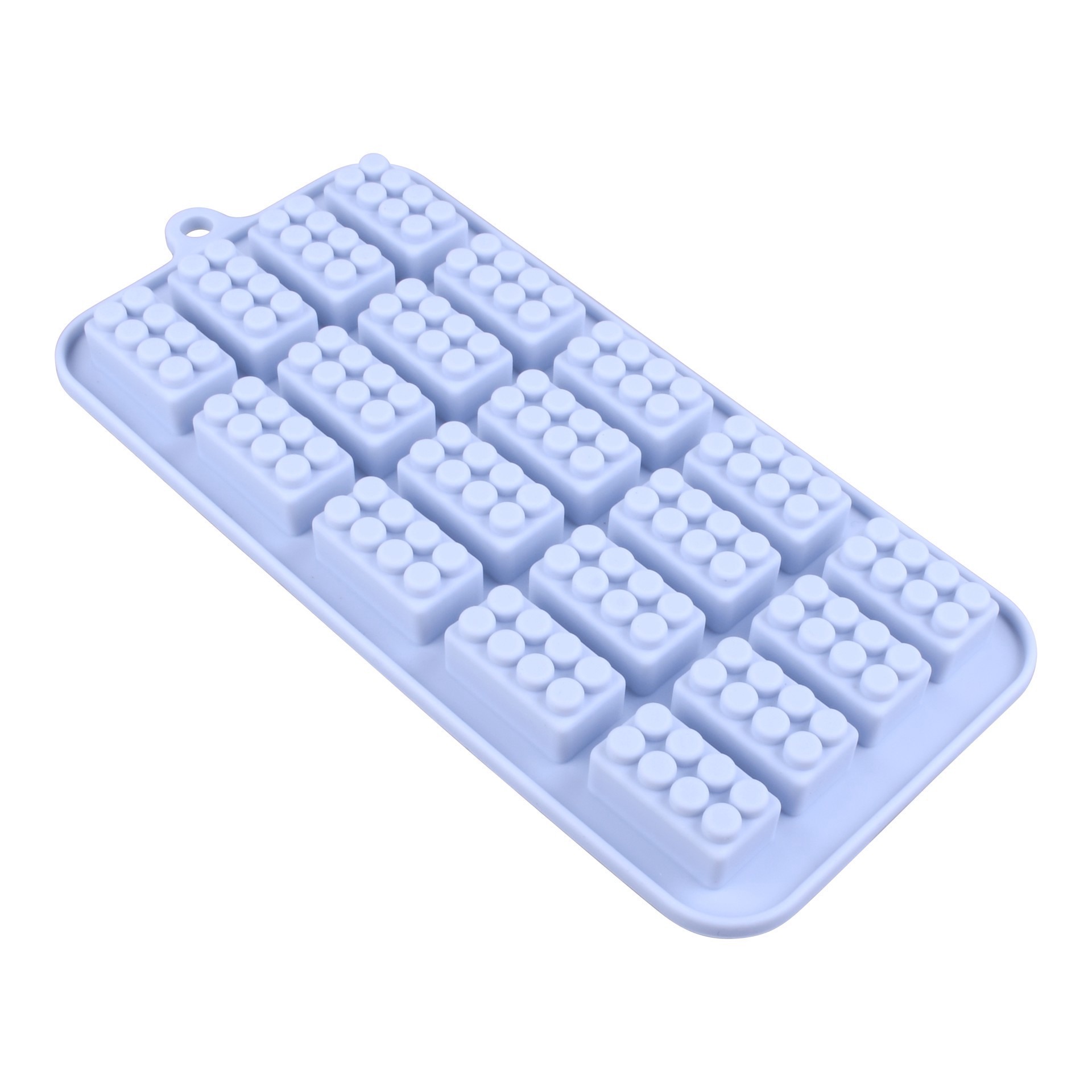 slide 3 of 4, Toy Bricks Silicone Candy Mold By Makery, 8.87 in x 0.59 in