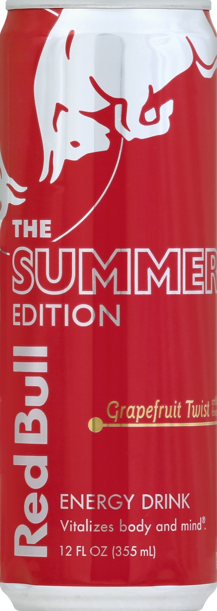 slide 2 of 6, Red Bull Summer Edition Grapefruit Twist Energy Drink - 12 fl oz, 12 fl oz