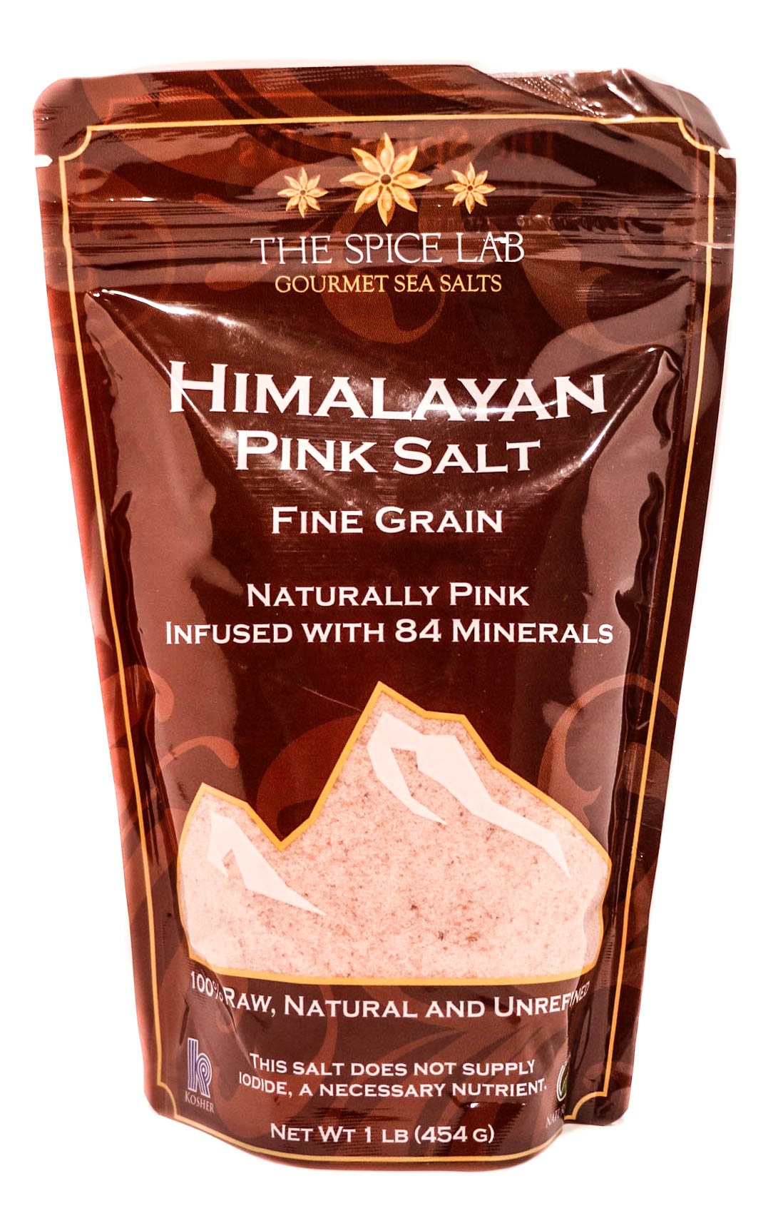 slide 1 of 1, Spice Lab Fine Pink Salt, 16 oz