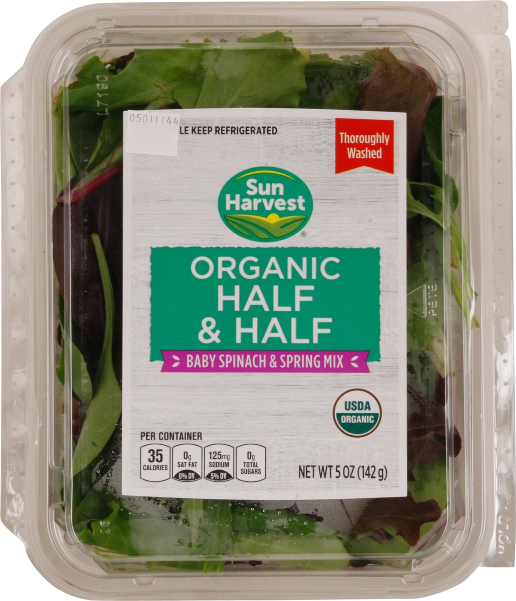 slide 9 of 14, Sun Harvest Organic Half & Half, 5 oz