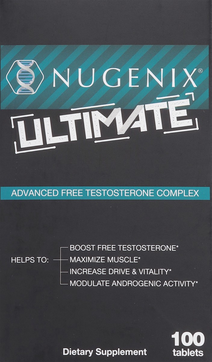slide 11 of 14, Nugenix Ultimate Testosterone Supplement Tablets, 100 ct