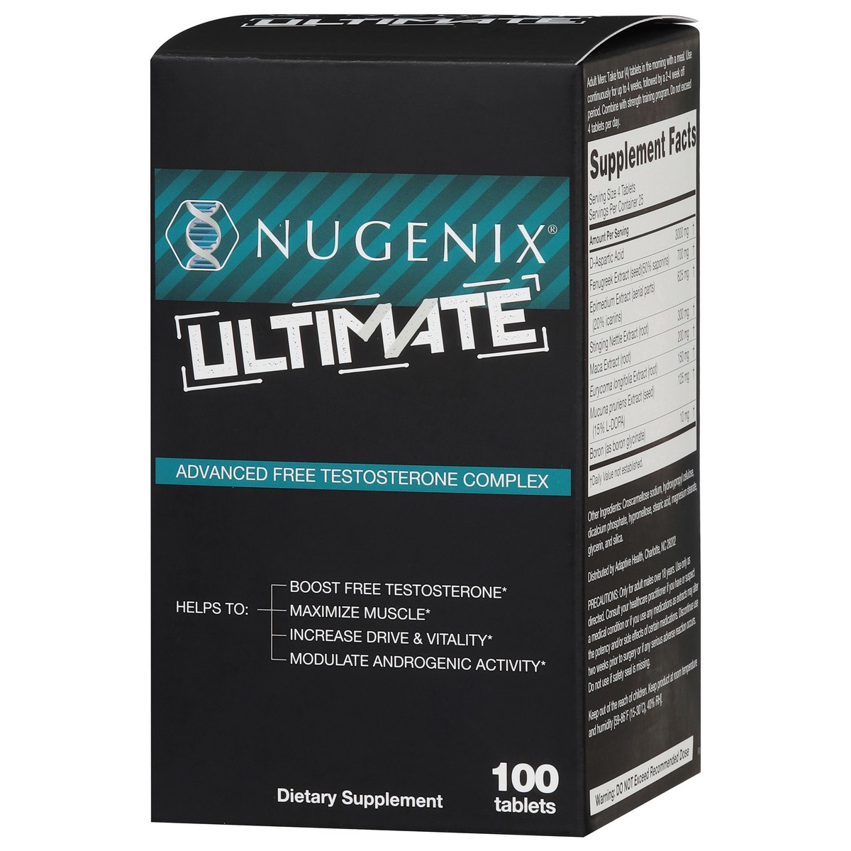 slide 8 of 14, Nugenix Ultimate Testosterone Supplement Tablets, 100 ct