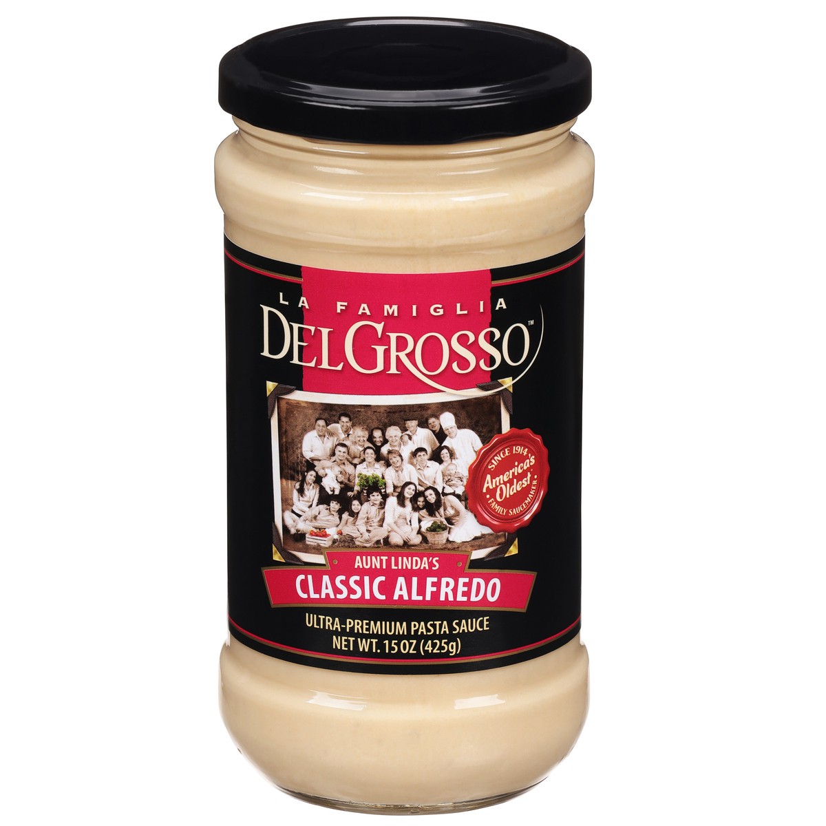 slide 1 of 1, DelGrosso Ultra-Premium Classic Alfredo Pasta Sauce 15 ea, 15 ct
