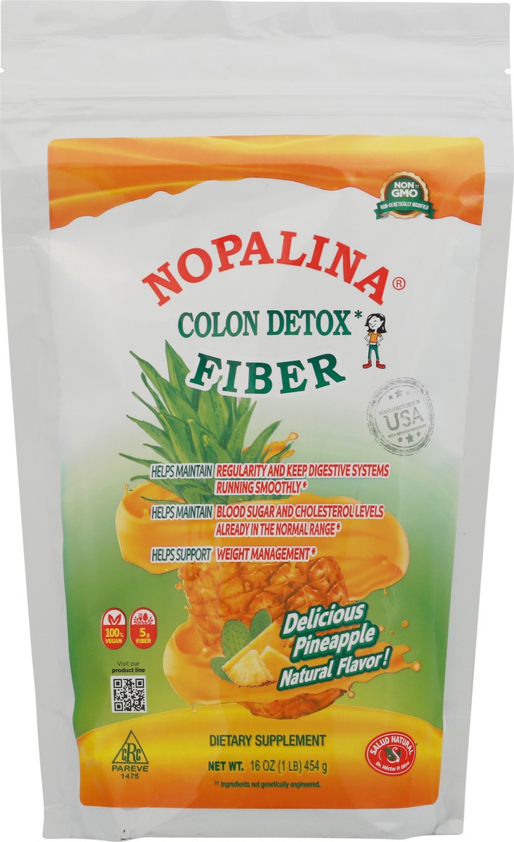 slide 6 of 9, Nopalina Colon Detox Pineapple Fiber 16 oz Bag, 16 oz