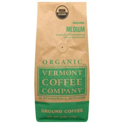 Vermont Coffee Company Organic Medium Roast Ground Coffee - 12 oz