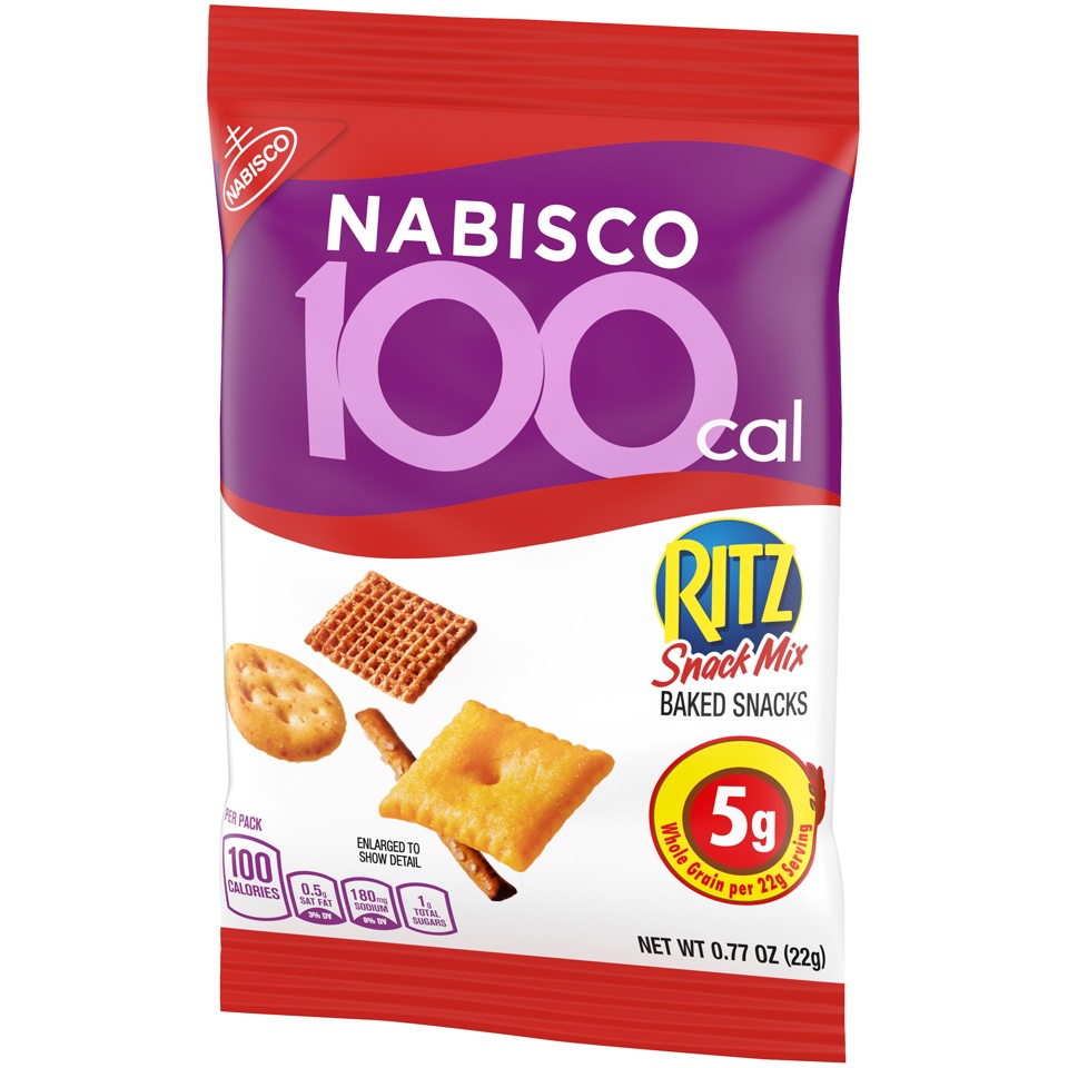 slide 4 of 6, Nabisco 100 Cal Ritz Snack, 0.77 oz