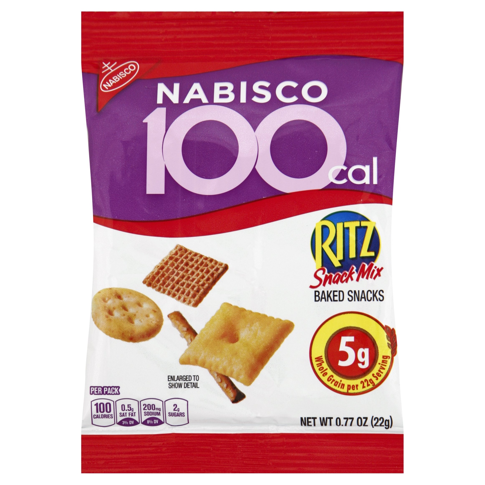 slide 1 of 6, Nabisco 100 Cal Ritz Snack, 0.77 oz